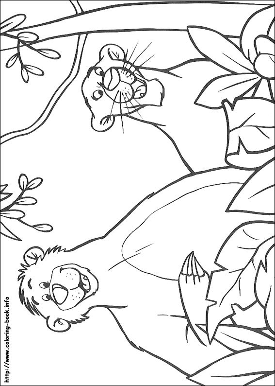 Jungle Book coloring picture